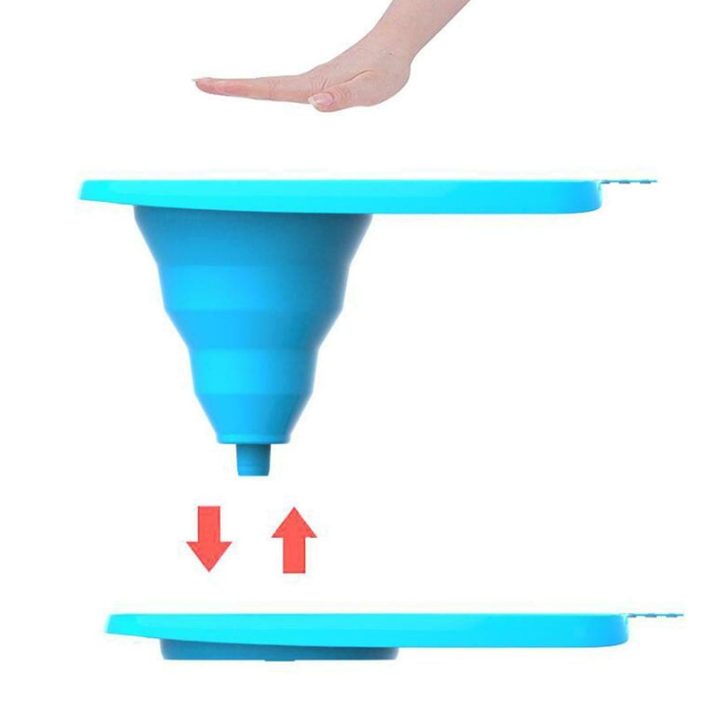 Norvo | Oppblåsbar Bærbar Enkel Hårvaskebrett