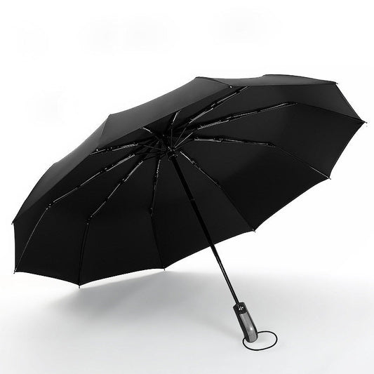 Norvo | Vindbeskyttende Anti-UV Automatisk Elegant Paraply
