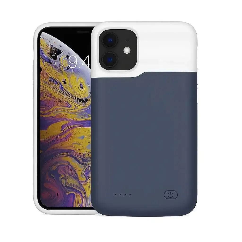 Norvo | Batteri Etui for iPhone med Slankt Design & Hele Dagen Strøm