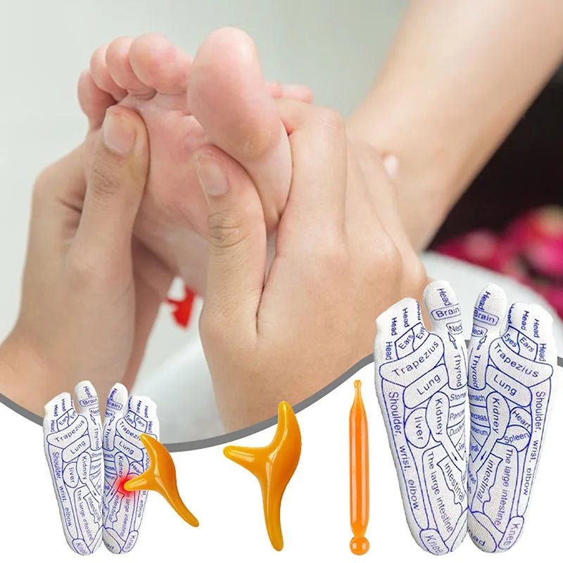 Norvo | Akupressur Refleksologi Sokker med Massasje Stang