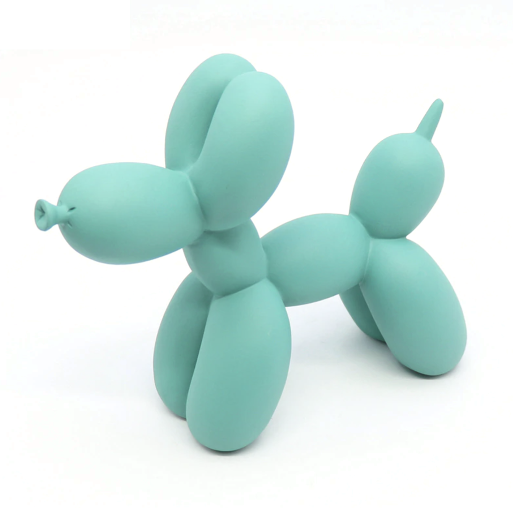Norvo | BalloonDog Livlig Hundeskulptur | Pop-Art Dekorasjon | Moderne Hjemmetekstur | Håndlaget Statue