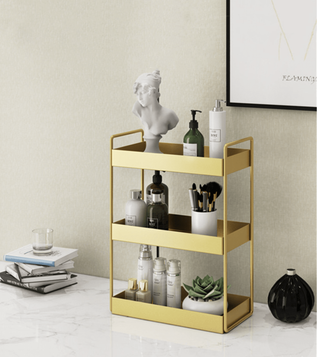Norvo | LUXTRAY – Luksuriøs Metall Organizer Fat