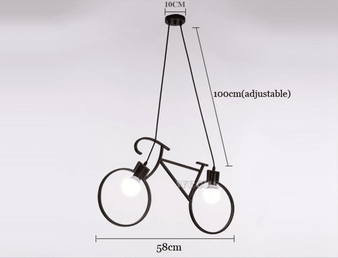 Moderne Sykkel Nordisk Stil Dropplampe Kransekake | Norvo