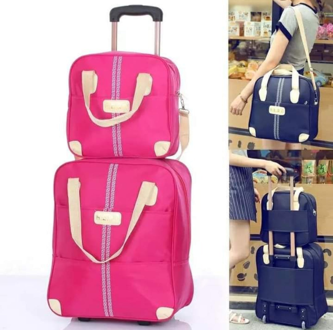Norvo | 2 i 1 Trolley Reise Bag med en boarding bag