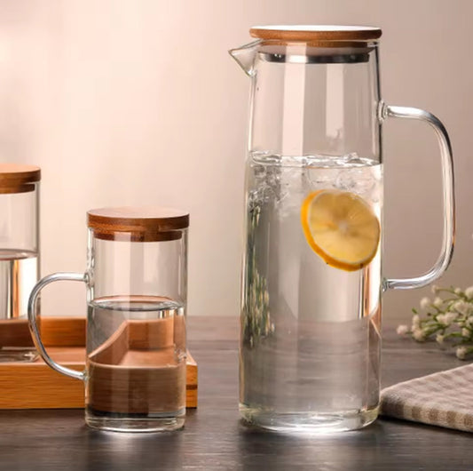 Norvo | 1.2L varmebestandig glasskanne