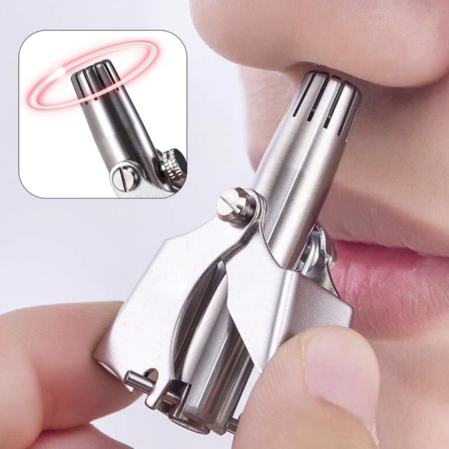 Rustfritt stål nesehårtrimmer for perfekt pleie Norvo