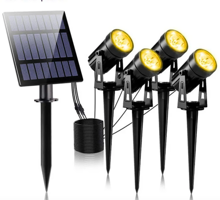 Solar Spotlights 5-delt sett Norvo