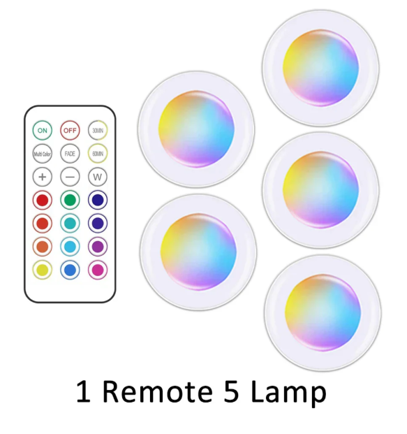 Norvo | Trådløs RGB LED Underlysstripe
