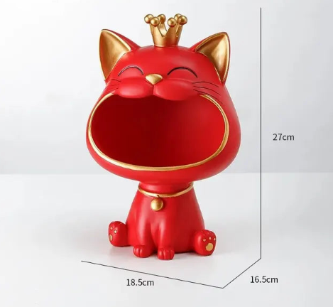 FortunaZen – Dekorativ lykkekatt som symboliserer ro og positivitet Norvo