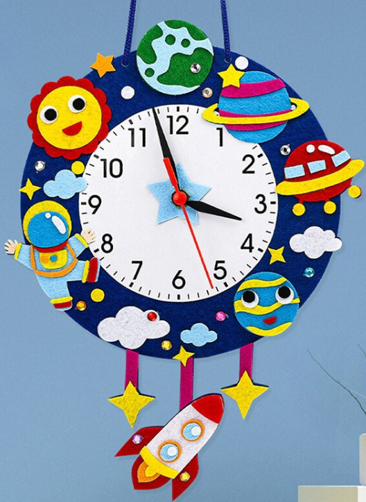 Norvo | StellarTick - Glødende Stjernete Vægklokke