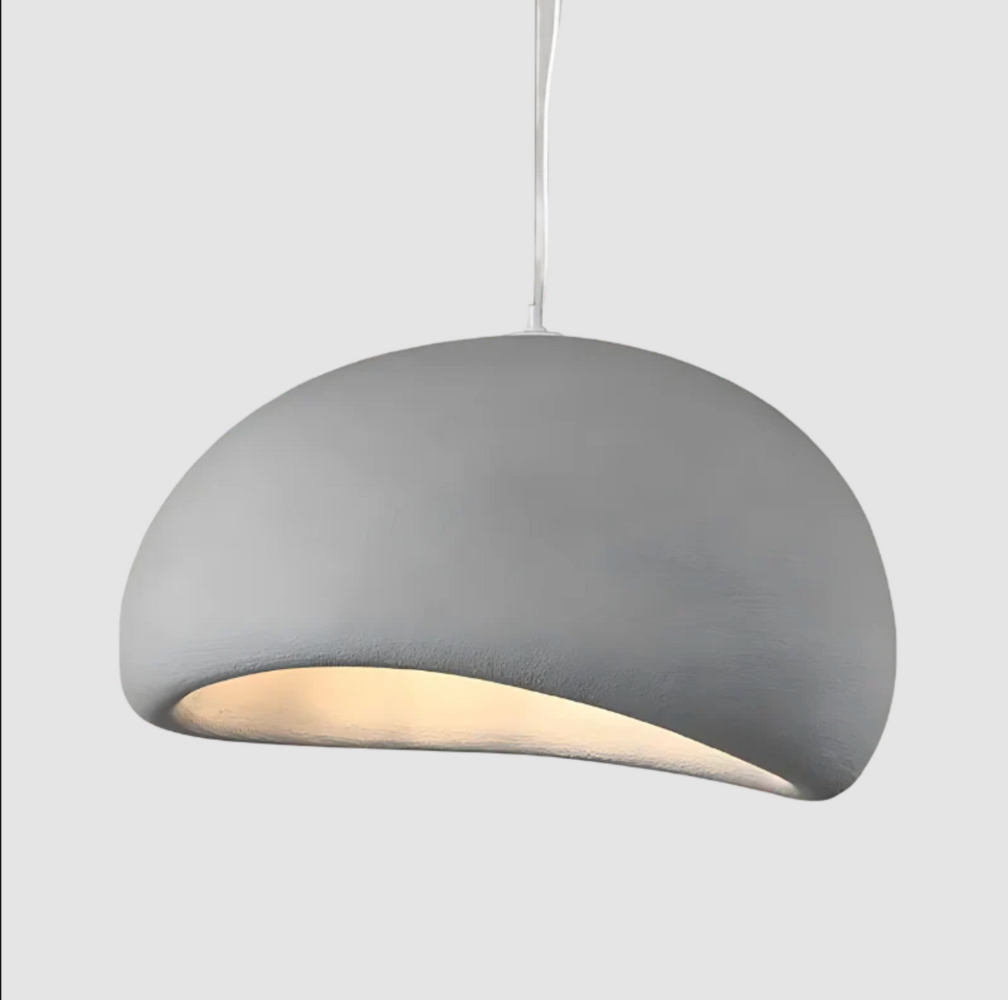Norvo | LED Pendellampe - Nordisk Wabi Sabi Design - Justerbar Belysningsarmatur for Hjemmedekorasjon & Moderne Interiører