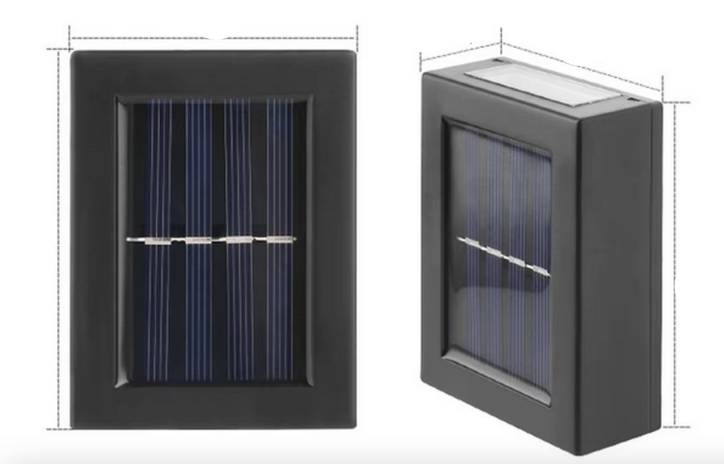 Norvo | Deluxe trådlampe med solpanel og LED