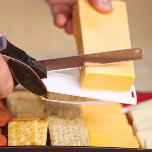 Norvo | 2-i-1 Kjøkkenkniv Skjærefjøl