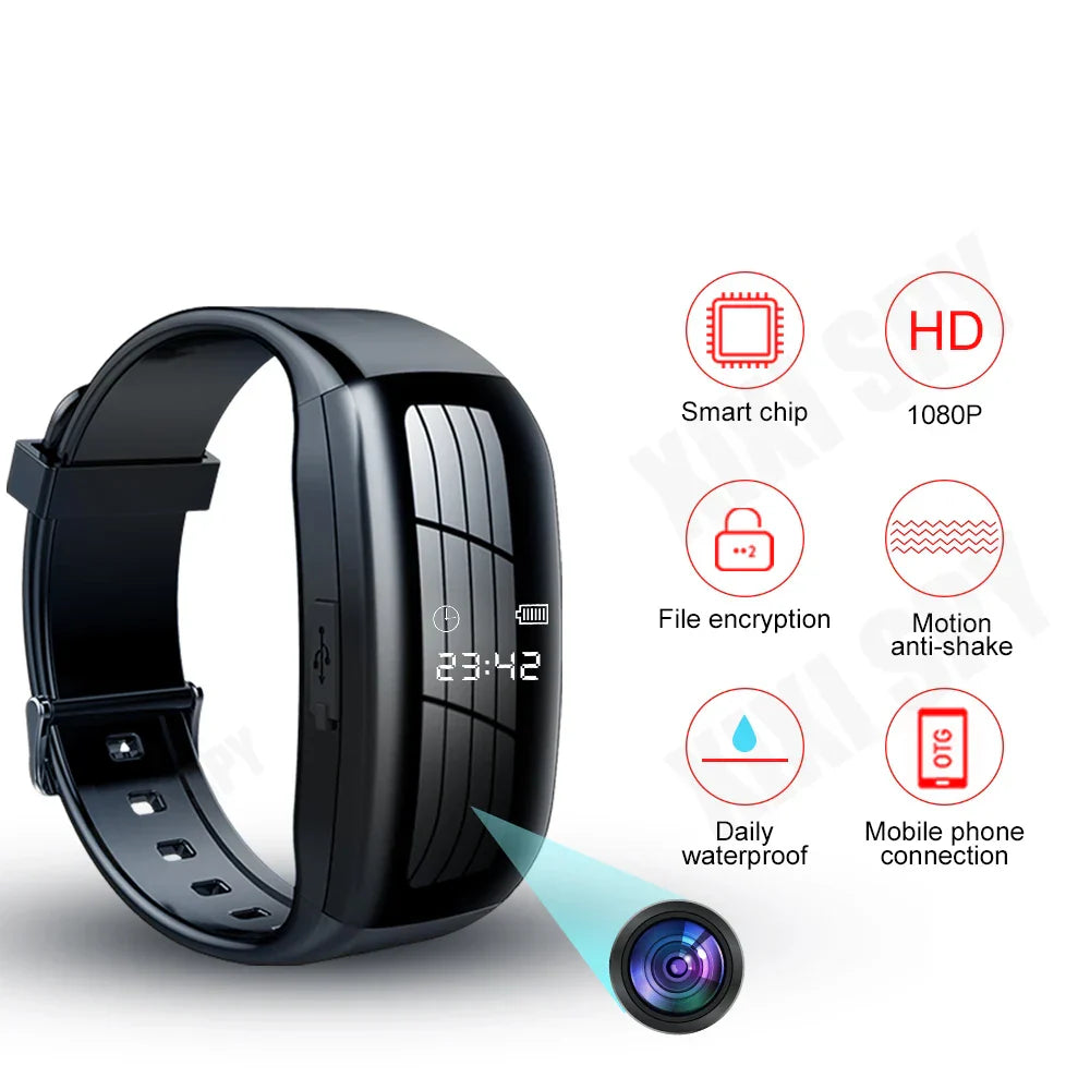 Norvo | Silent Sight Mini Trådløs HD Kamera Klokke