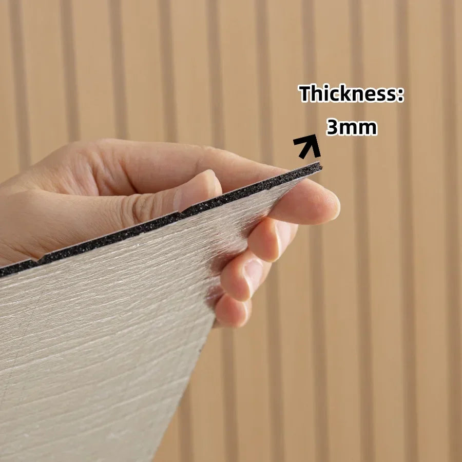 Norvo | Easy Apply Treverk Home Veggpanel Klistremerke