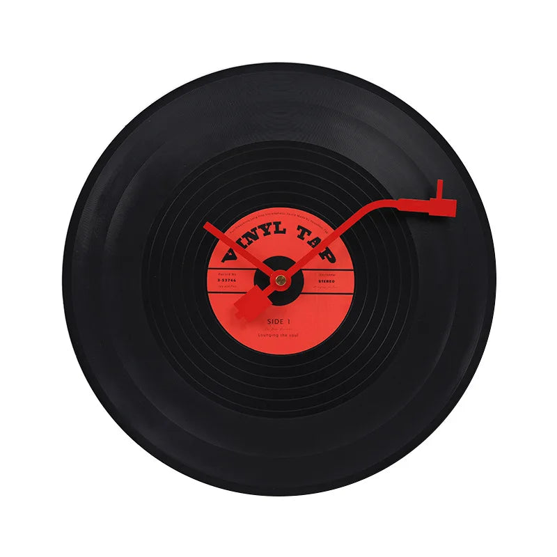 Norvo | Musikalisk Vinyl Plakatveggklokke