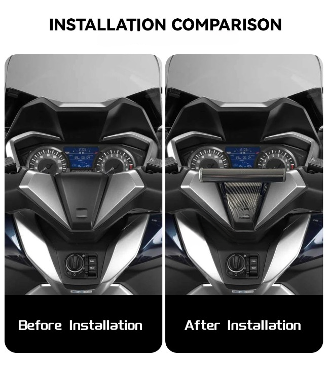 Frendorf | Motorsykkel GPS & Telefon Navigasjonsfeste med 25 mm Montering – ForzaMount