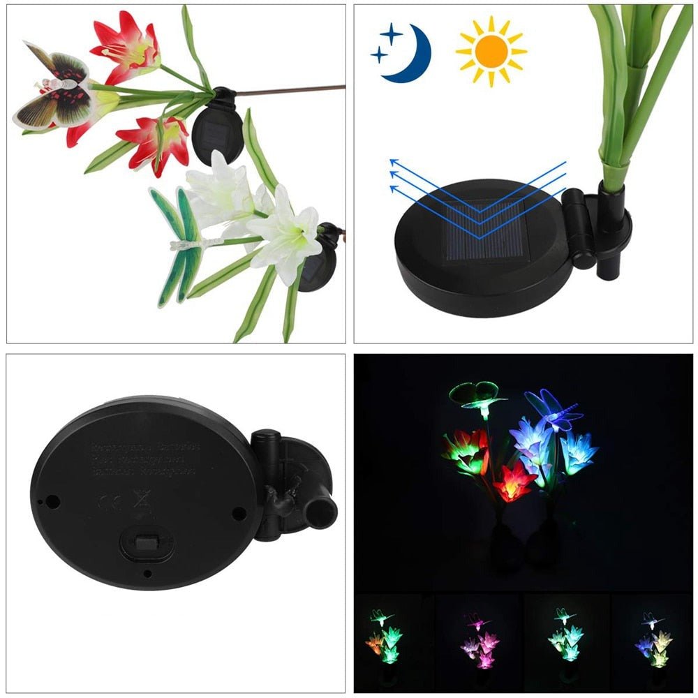 Norvo | Soleil blomst - Lys opp hagen din - Magisk atmosfære - Fornybar energi