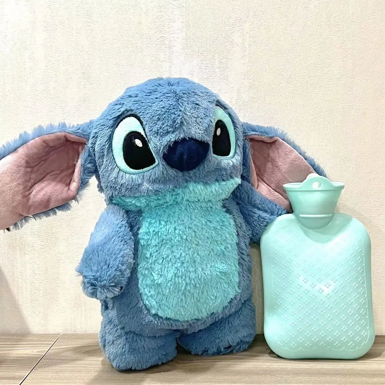 Norvo | Kawaii Turo Lilo Stitch kose teppe med varmeflaske.