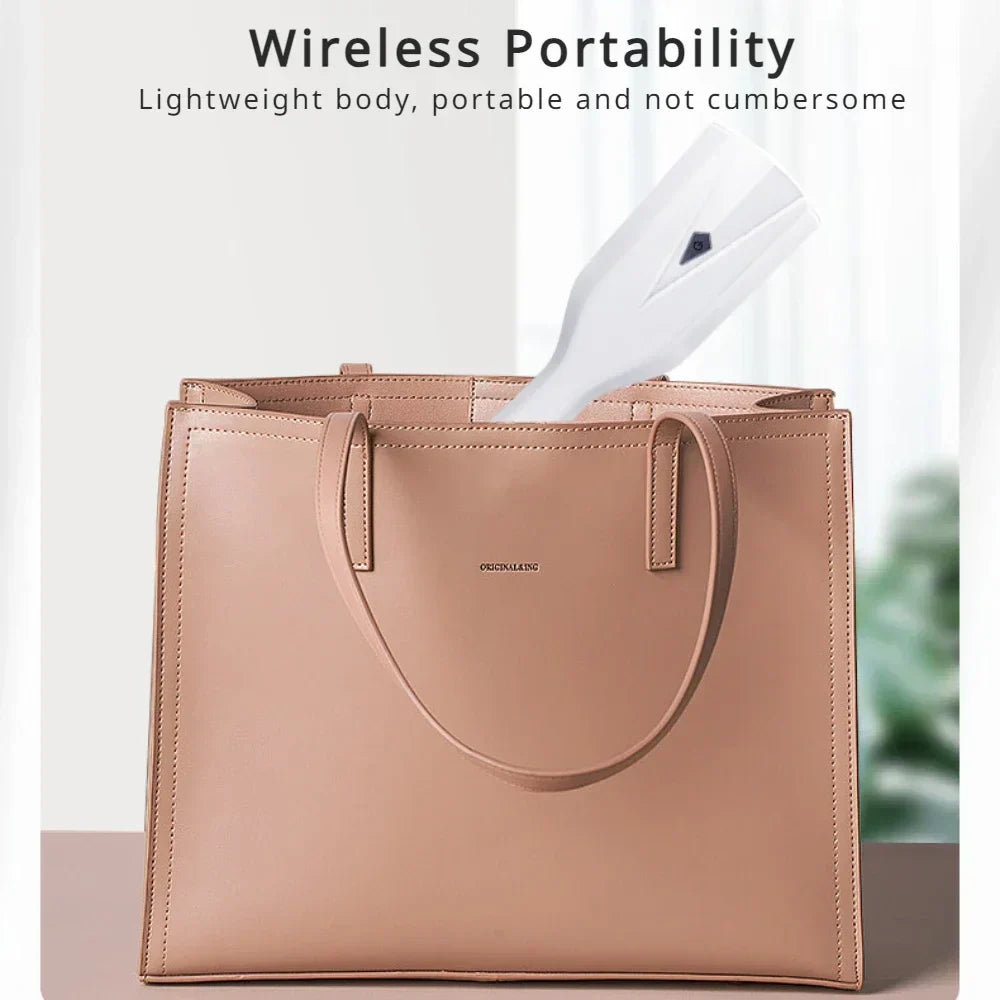 Norvo | Infrarød Hodebunnskam VITALUXE | LED Terapi & Massasje | USB Oppladbar | Fremmer Hårvekst & Avslapning | 22×6.5×5.2 cm