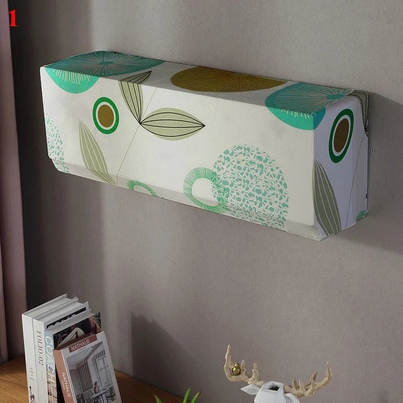 Norvo | Polar Fleece Klimaanlegg dekning: Veggmontert anti-støv beskyttelse, lett å rengjøre polyester AC dekning for husholdningsbruk