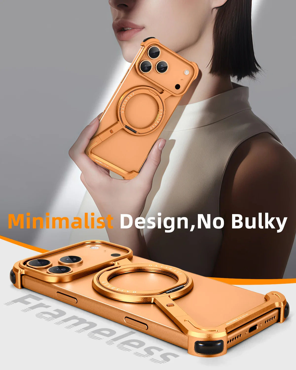 Norvo | Metall Sjokkproof Z Deksel for iPhone