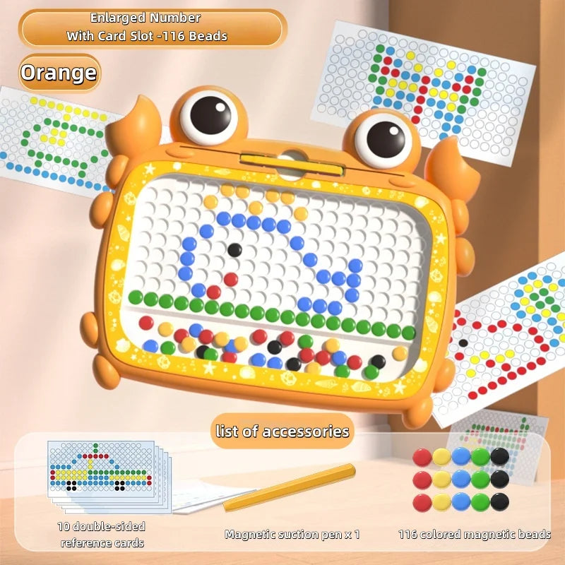 Norvo | Lærende Krabbe DIY Mosaikkpuslespill Brett