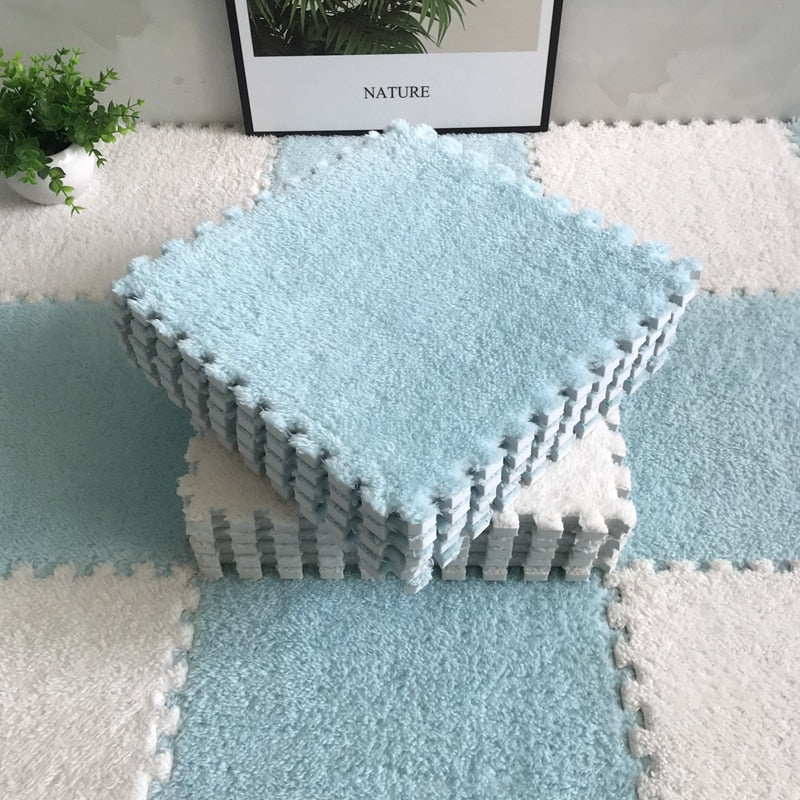 DIY Vinter Plush Puslespill Matte | Norvo