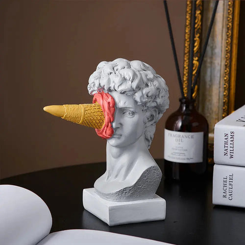 Norvo | David Statue Iskremutgave: Gourmet og Elegant Kunst