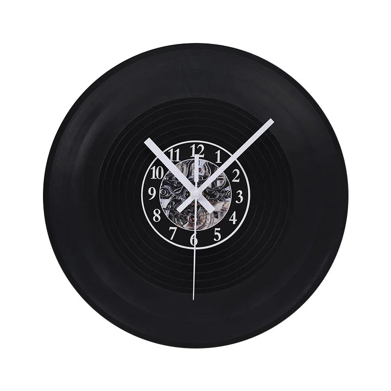Norvo | Musikalisk Vinyl Plakatveggklokke