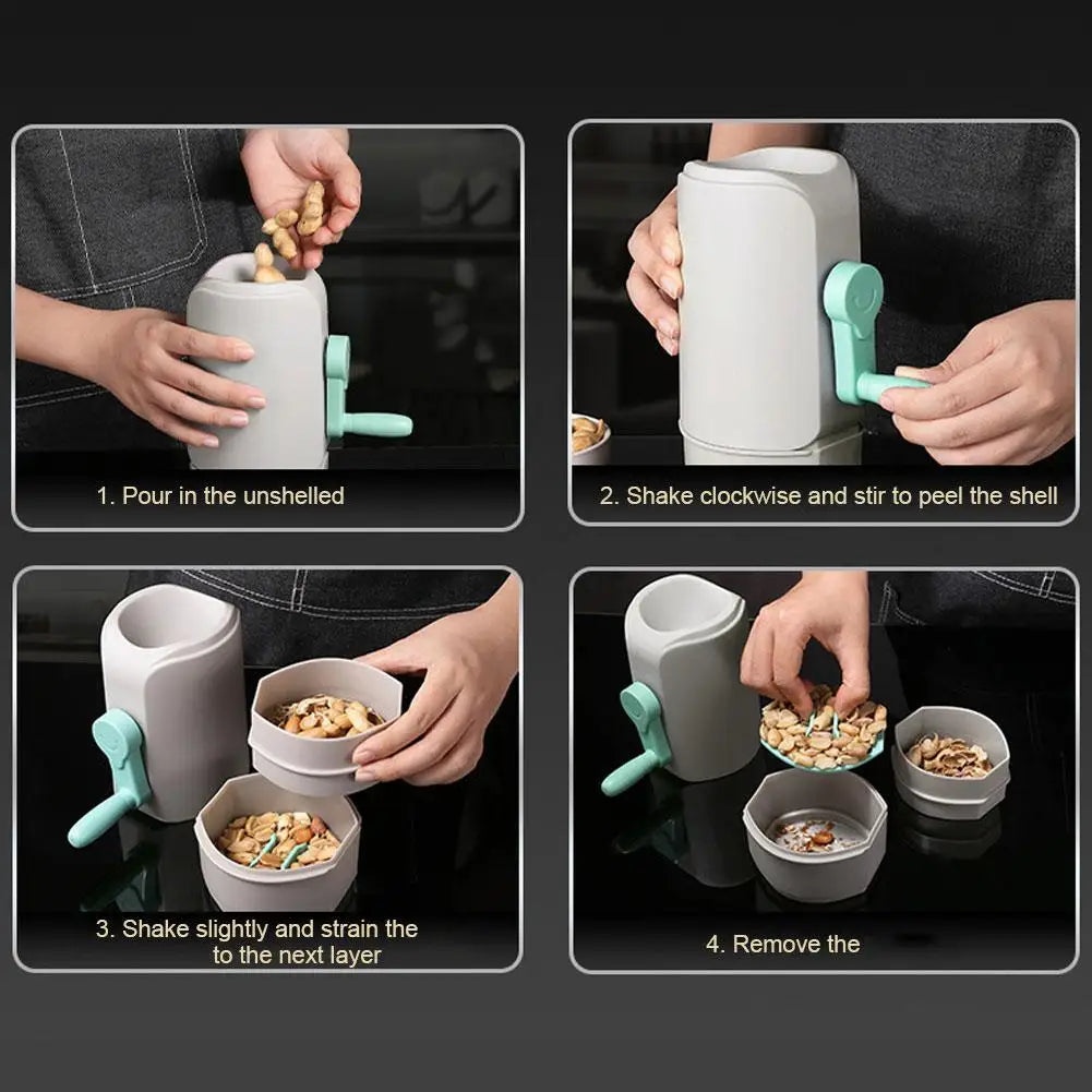 Norvo | Automatisk peanøttskallfjerner