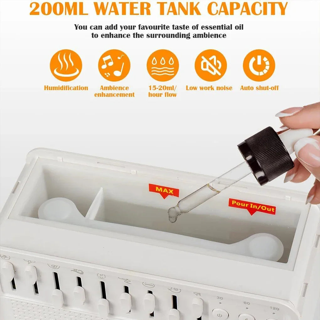 Norvo | Bluetooth Lydterapi Luftfukter