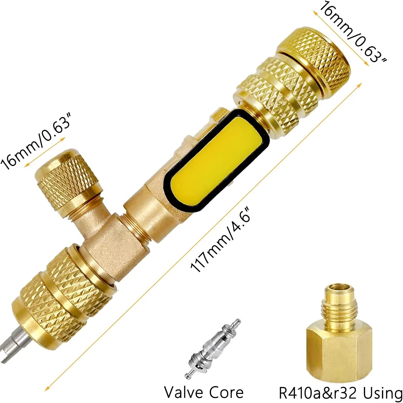Norvo | Dual-Size HVAC Ventilkjerne Fjerner & Installasjonsverktøy