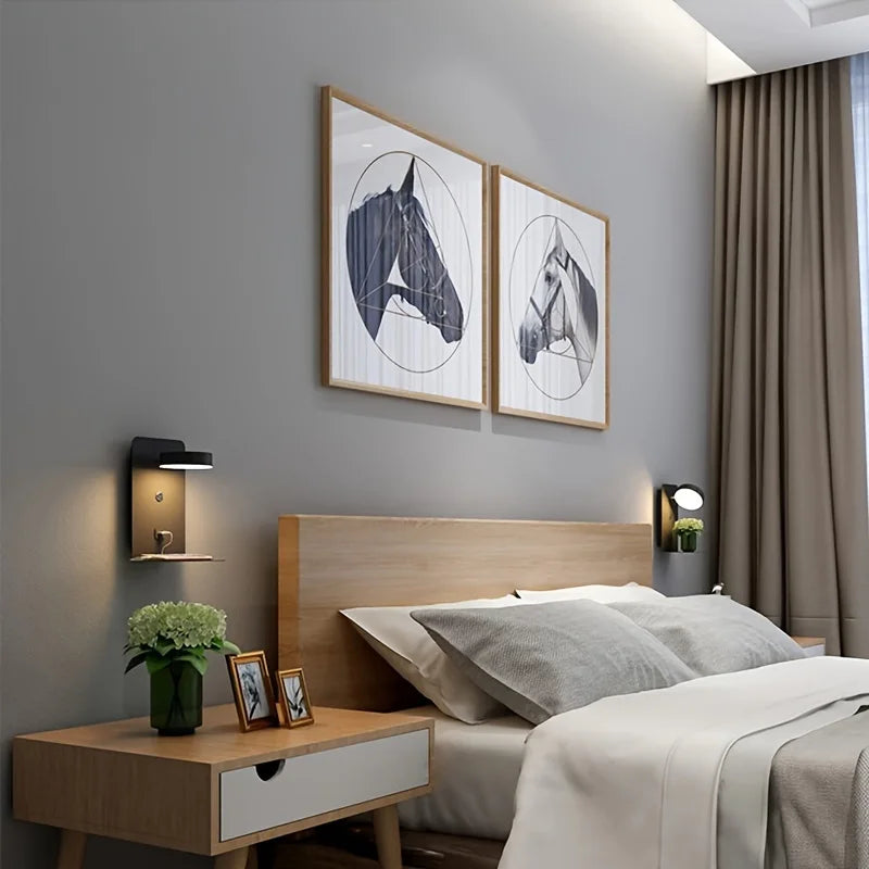 Norvo – Elegant nattbordlampe