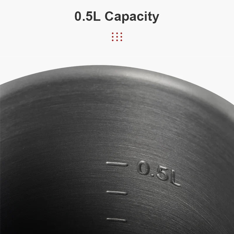 Norvo | TrailFlame Ultra-light BRS-61 Campingkomfyr med integrert varmelagerkjel | Utendørs gasskomfyr for trekking og backpacking