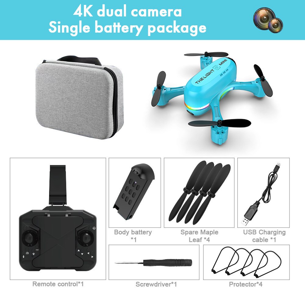 Norvo | Easy Fly Dual Camera Mini Pocket Drone