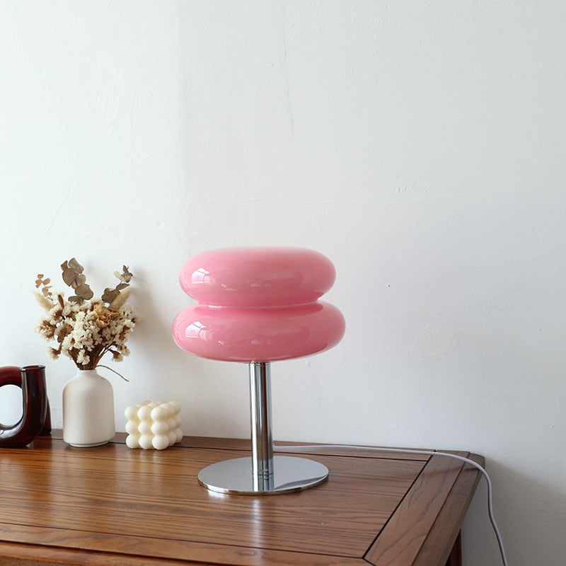 Norvo | Macaron Glass Retro-Moderne Dimmerlampe