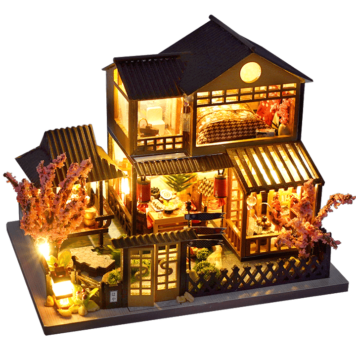 Norvo | Miniatyr DIY japanske bygningsleketøysett