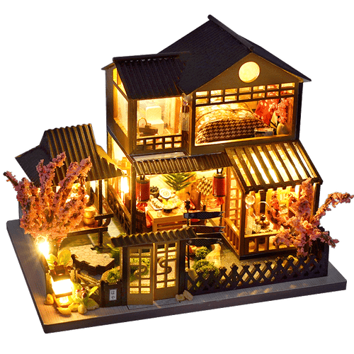 Norvo | Miniatyr DIY japanske bygningsleketøysett