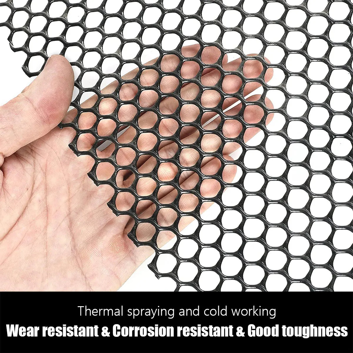 Norvo | FlexGuard Mesh | Plastgjerde nett for hage- og trestammebeskyttelse | 300 × 40 cm / 600 × 40 cm | Værbestandig & tilpassbar