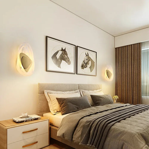 GlowElegance – LED Vegglampe for Soverom & Stue Norvo