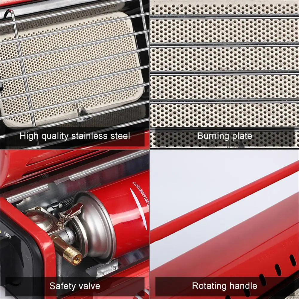 Norvo | Varme Camping Dual-Funksjon Varmer Ovnen