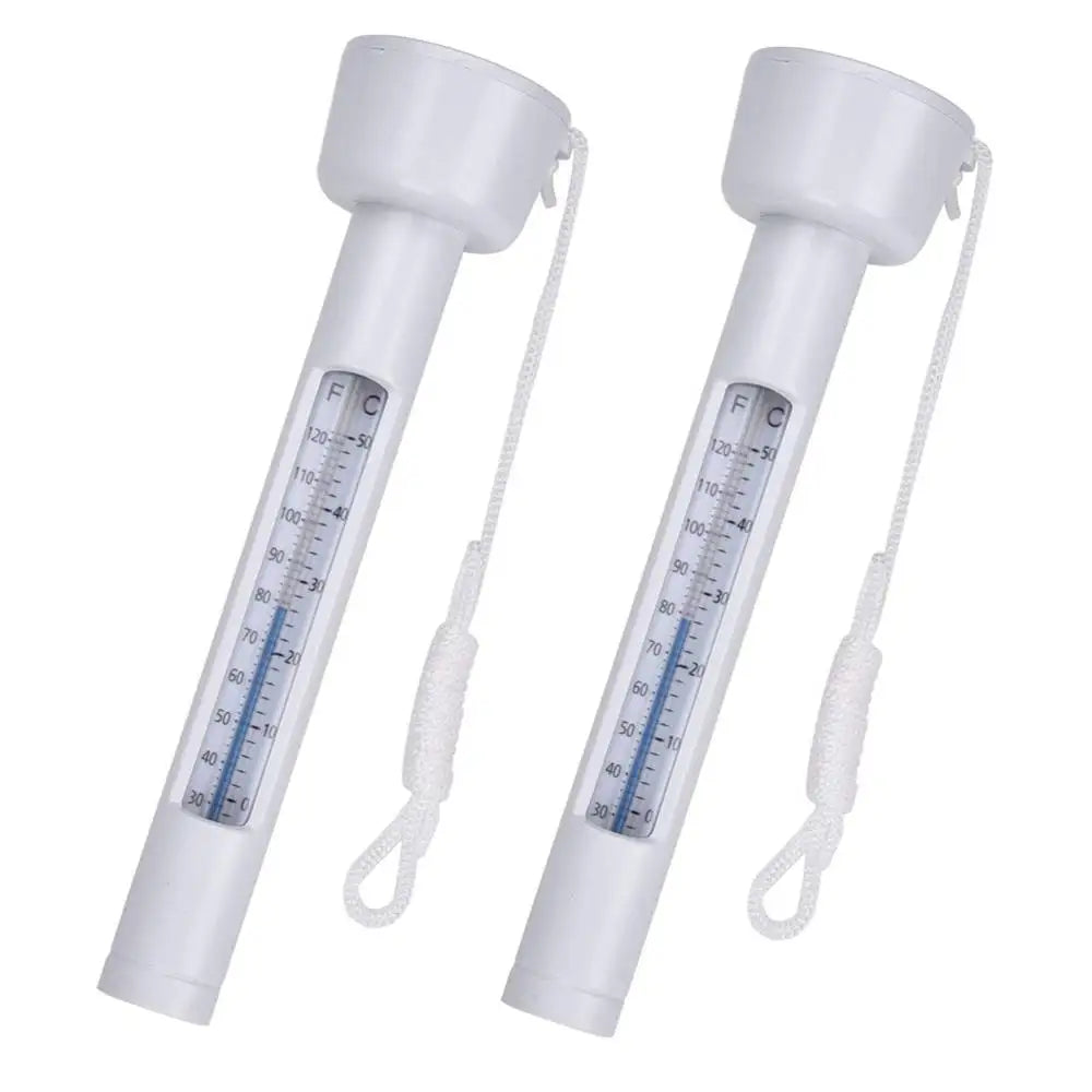 Norvo | THERMAVIA Bassengtermometer | Flytende vanntemperaturmåler 0–50 °C | For basseng, boblebad, spa & termalbad | Vanntett & lett å lese