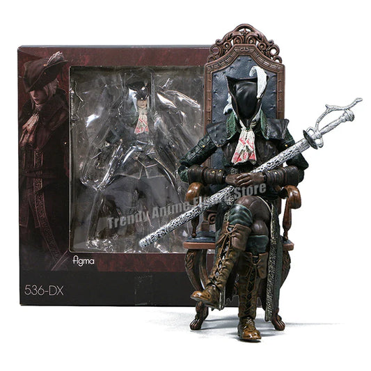Figma 536 Lady Maria Actionfigur - Bloodborne PVC-dukke, samler DX-utgave modell for gamere og fans  16,5 cm (6,2 tommer)
