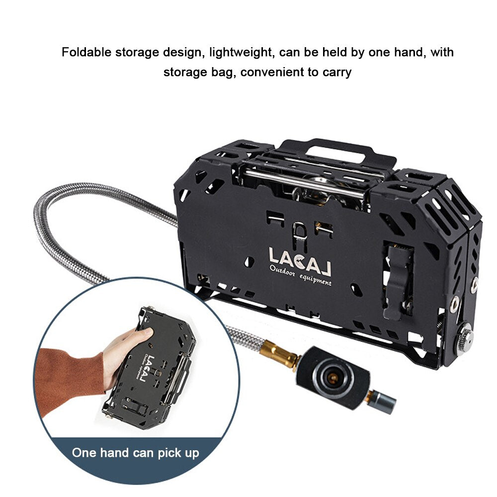 Norvo | Sammenleggbar utendørs vindbeskyttet Master Cook gasskjele