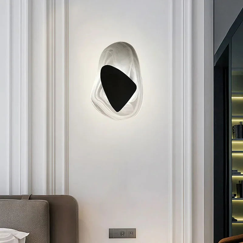 GlowElegance – LED Vegglampe for Soverom & Stue Norvo