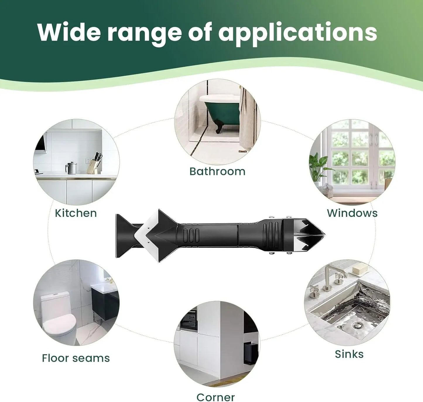 Norvo | 9 i 1 Fugemassefjerner Verktøy