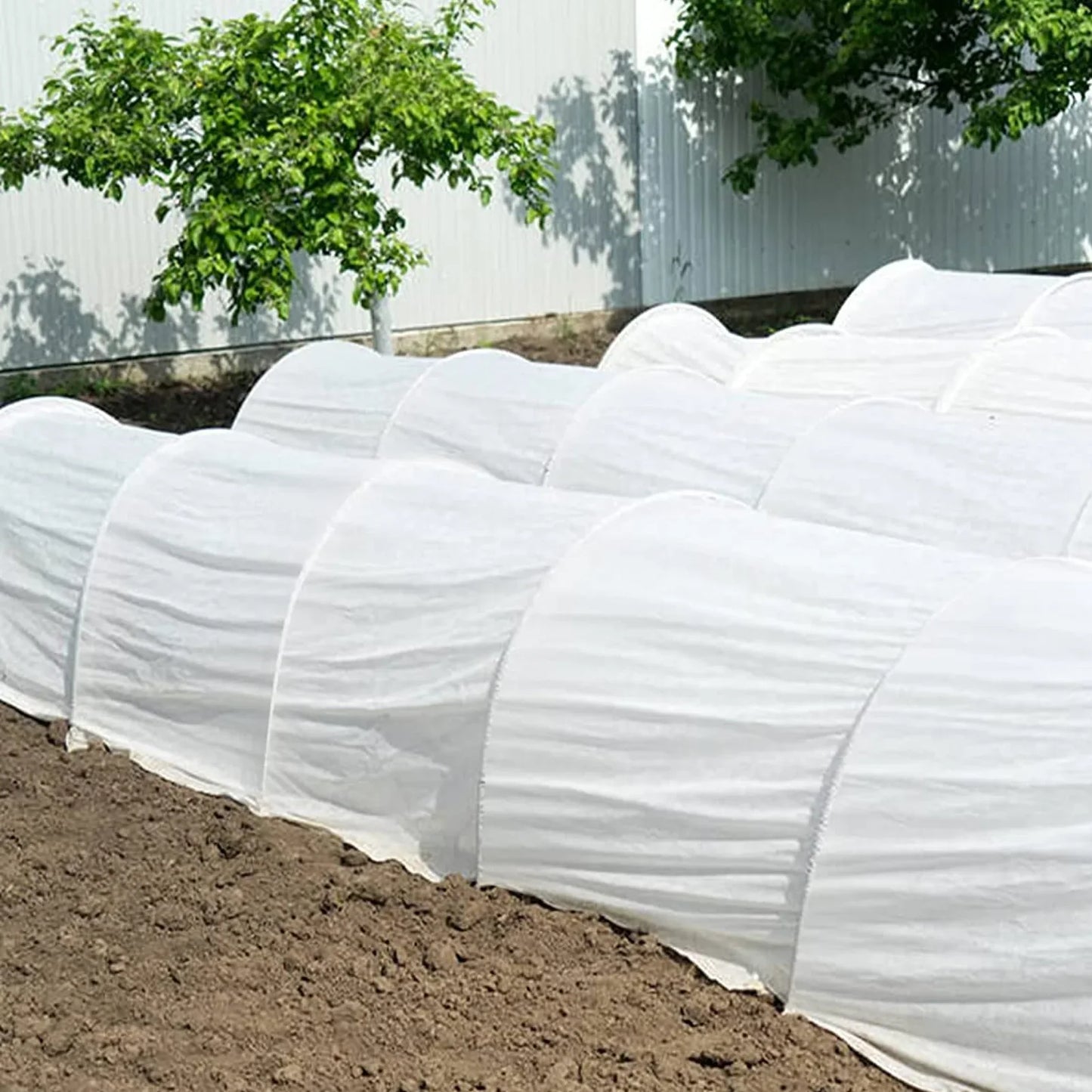Norvo | Plantura FlexGrow Hagebue Sett laget av fiberglass | DIY Plante tunnel for hevede bed & kalde rammer | Rustfri & Gjenbrukbar | Inkludert koblinger
