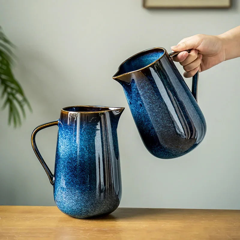 Laguna Kiln Blue Keramikk Kanne Norvo
