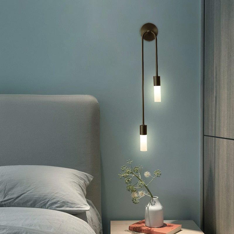 Norvo | LuxAura – Holdbar LED Vegglampe med Moderne Design
